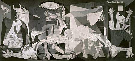 Pablo Picasso, Guernica, 1937. Image © Succession Picasso/DACS, London 2022 / Bridgeman Images